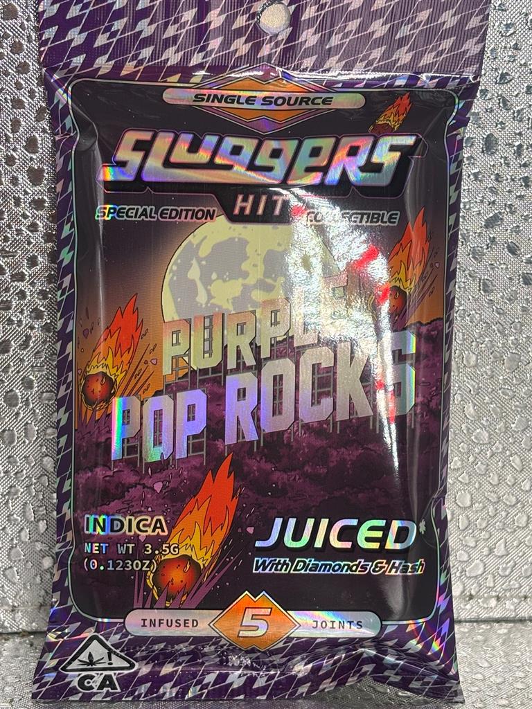 Purple Pop Rocks infused Pre rolls 5 pack